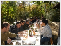 Посещение преподавателями и студентами Хабаровской семинарии Большехехцирского заповедника (28 сентября 2008 года)