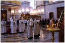 Престольный праздник Спасо-Преображенского кафедрального собора г.Хабаровска (19 августа 2009 года)