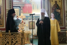 Глава Приамурской митрополии совершил Божественную литургию в день своего небесного покровителя. 2 ноября 2025 г. Глава Приамурской митрополии совершил Божественную литургию в день своего небесного покровителя. 2 ноября 2025 г.